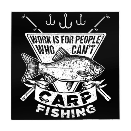 Carp Fishing For Men Funny Catfish And Carpcasting Mahjong Mats