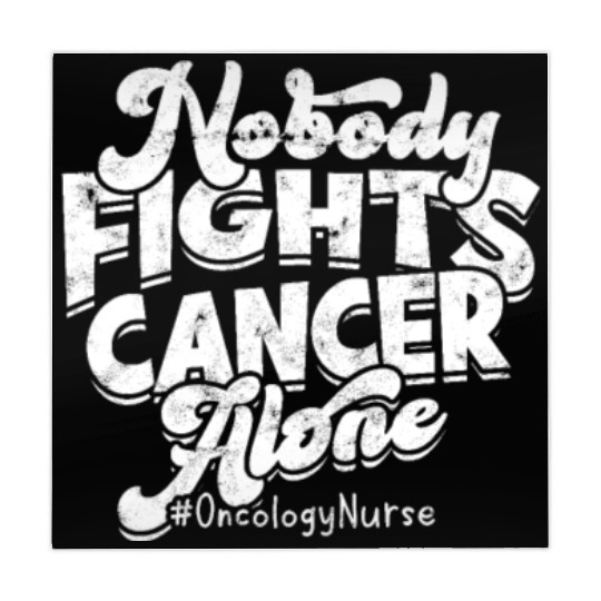 Nobody fights cancer alone #Oncology nurse - Mahjong Mats