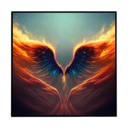 Mashup Epic Wallpaper Flaming Angel Wings Mahjong Mats
