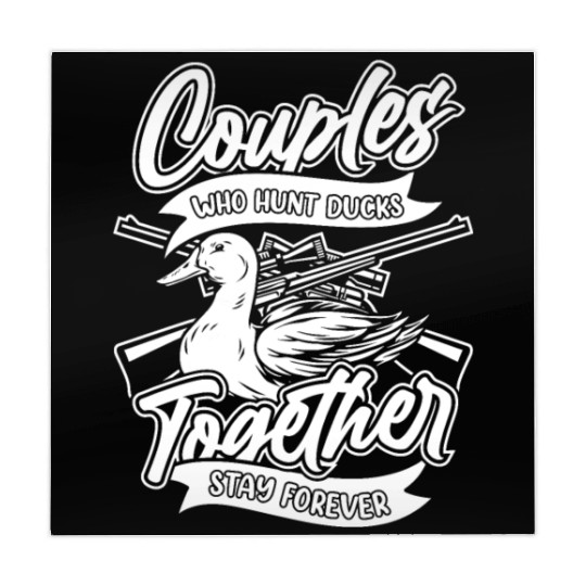 Duck Hunting Couples Mahjong Mats