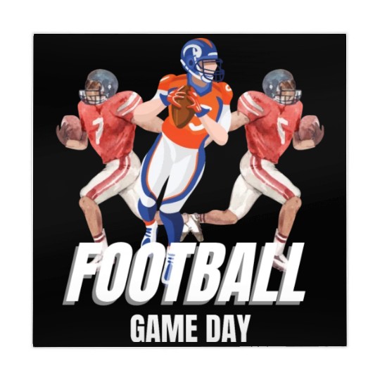 Football Game Day Vibes , Football Season Mahjong Mats