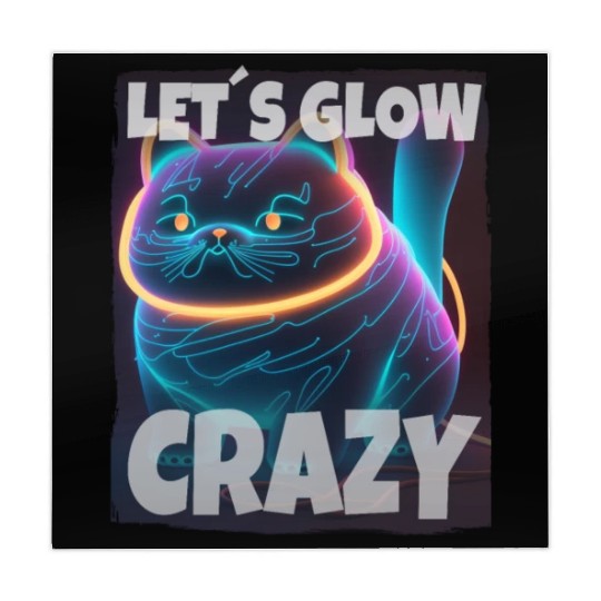 Lets Glow Crazy Cat Kitten Fluffy Cat Mahjong Mats