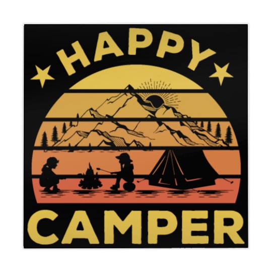 Happy Camper Mahjong Mats