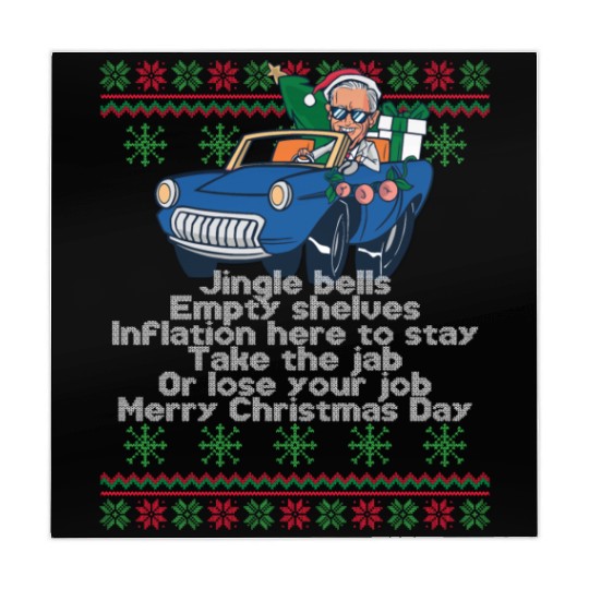 Jingle Bells Empty Shelves Inflation Here Funny Ch Mahjong Mats