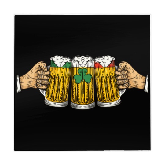 American Grown Irish Roots Design Ireland Patricks Mahjong Mats