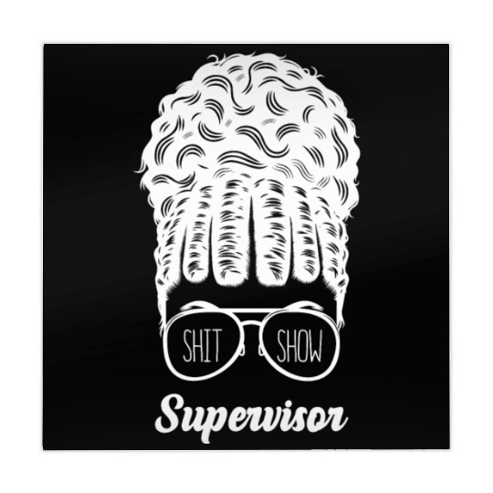 Shit Show Supervisor Funny Mom Boss Manager Mahjong Mats