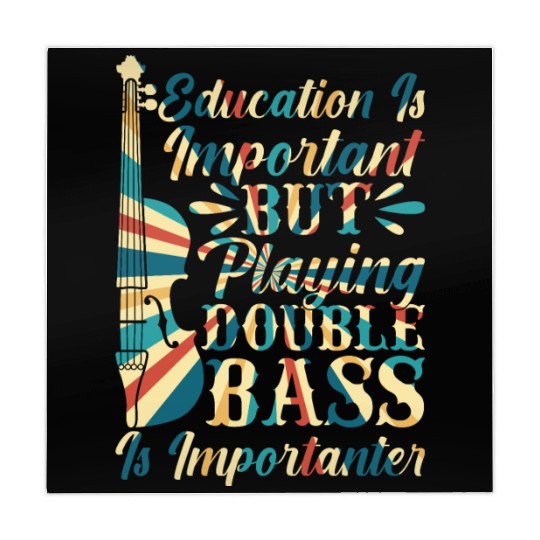 Back To School Double Bassist Player Mahjong Mats