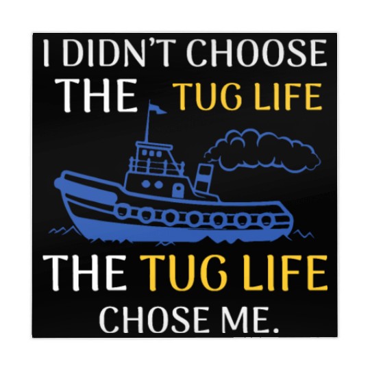 Tug Life Tugboat Funny Boating Quoteprofessiontug Mahjong Mats