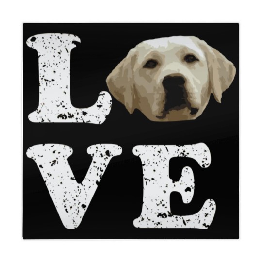 I Love My Yellow Lab Labrador Retriever Dog Mahjong Mats
