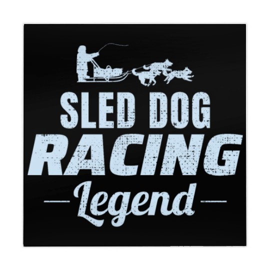 Husky Sledding Sled Dog Racing Alaskan Racers Mahjong Mats