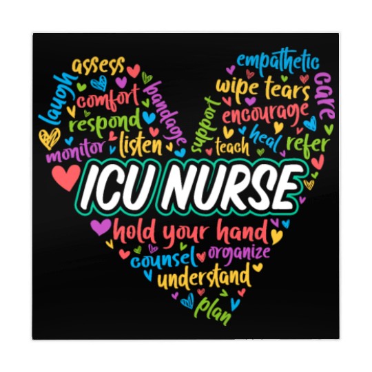 ICU Nurse Heart Mahjong Mats
