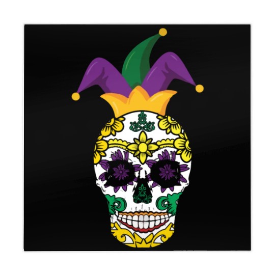 Bone Skeleton Festival Parade Beads Mardi Gras Mahjong Mats