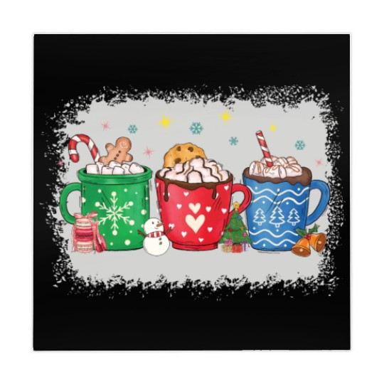 Christmas Hot Chocolate Peppermint Mocha Mahjong Mats