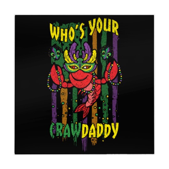 Crawfish Daddy Festival Parade Beads Mardi Gras Mahjong Mats