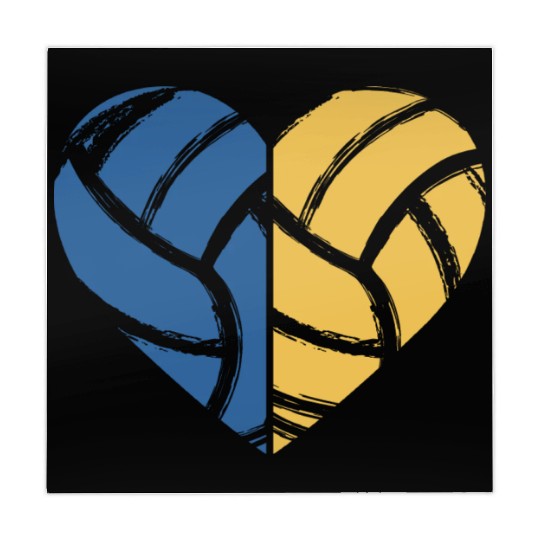 Volleyball Heart Volleyball Lover Gift for Player Mahjong Mats