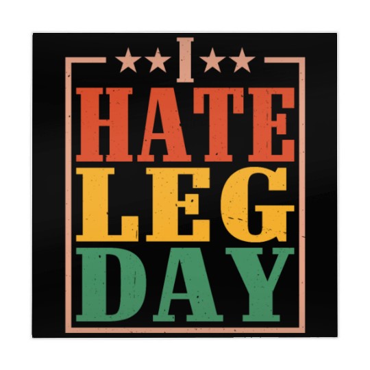 I Hate Leg Day 14 Mahjong Mats