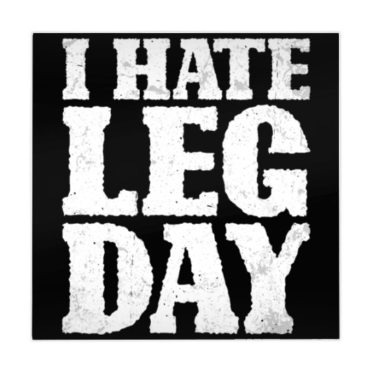 I Hate Leg Day 15 Mahjong Mats