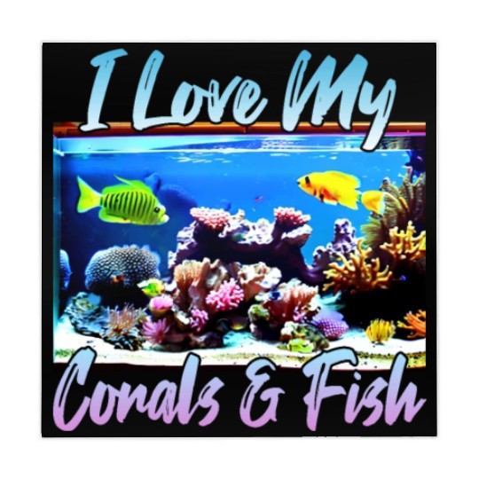 Saltwater aquarium coral fish Mahjong Mats