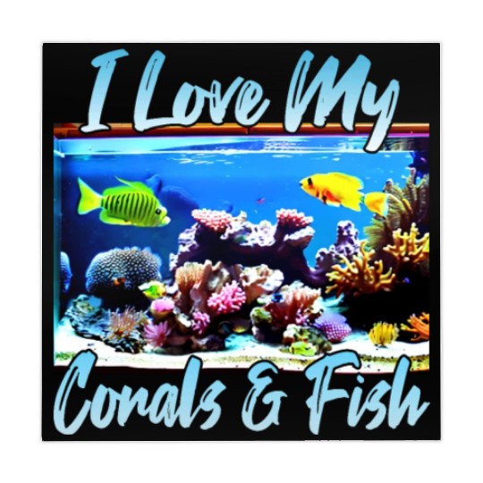 Saltwater aquarium coral fish Mahjong Mats