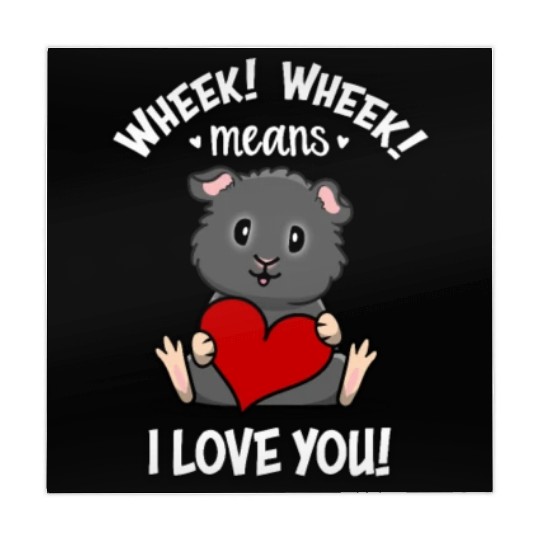 Black Guinea Pig Mahjong Mats