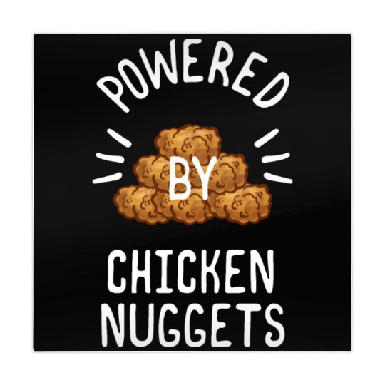 Powered By Chicken Nuggets For Chicken Nuggets Mahjong Mats