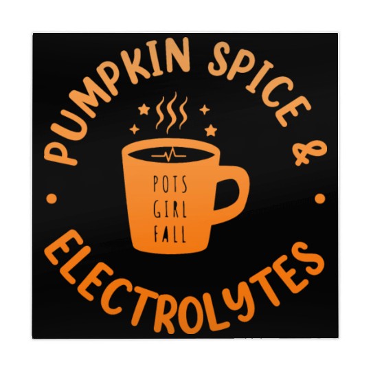 Pumpkin Spice & Electrolytes Funny Mahjong Mats