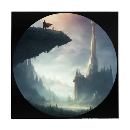 Mystical Character Landscape Mahjong Mats