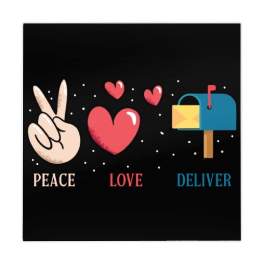 Mail delivery, Postal worker Mahjong Mats