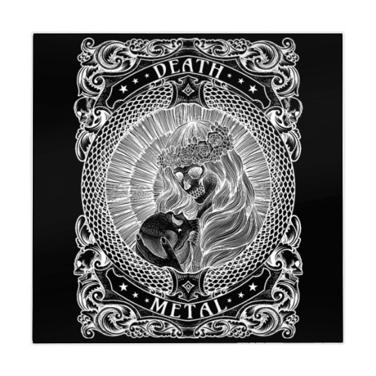 Goth Satan Rock Festivals Black Heavy Death Metal Mahjong Mats