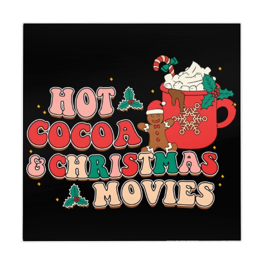 hot cocoa christmas movies Mahjong Mats
