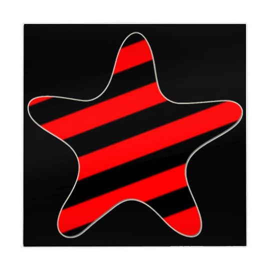 CUTE STARFISH NEON Mahjong Mats