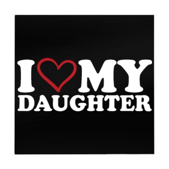 I Love My Daughter Mahjong Mats