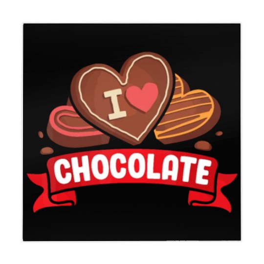 I Love Chocolate Sweets Candy Chocolate Bar Mahjong Mats