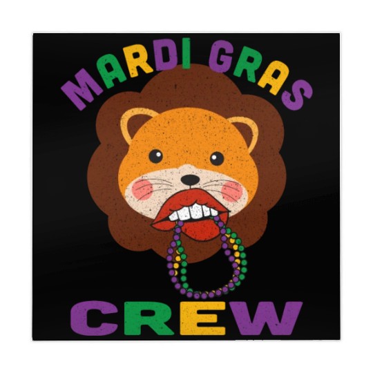 Mardi Gras Crew Lips Lion Mahjong Mats