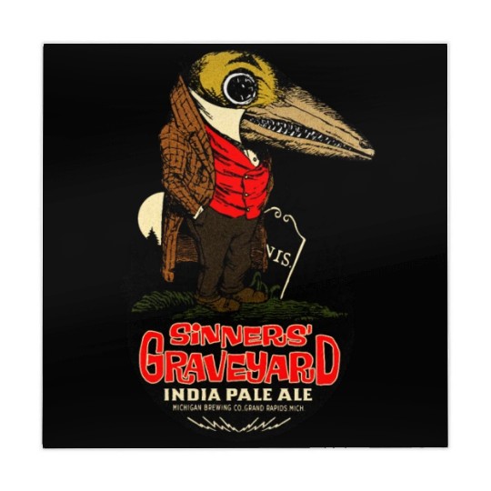 Vintage Scary Pale Ale Mahjong Mats