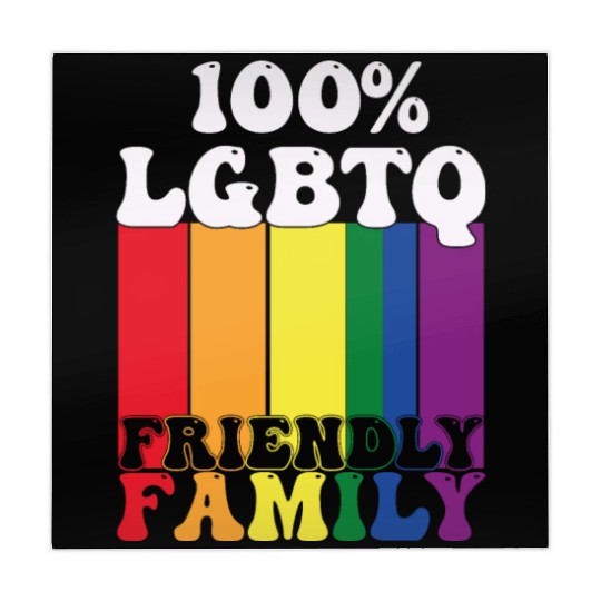 LGBTQ Friendly Family Gay Pride Month Rainbow Mahjong Mats