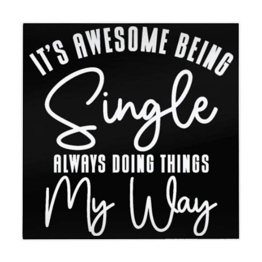 Awesome Single Independent Solo Single Quotes Mahjong Mats