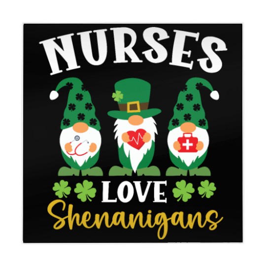 Nurses Love Shenanigans St. Patricks Day Irish Mahjong Mats