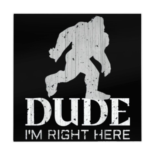 Bruh I'm Right Here Yeti Bigfoot Sasquatch Mahjong Mats