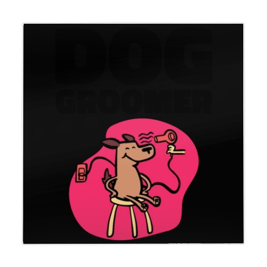 Dog Groomer Canine Grooming Hygiene Mahjong Mats