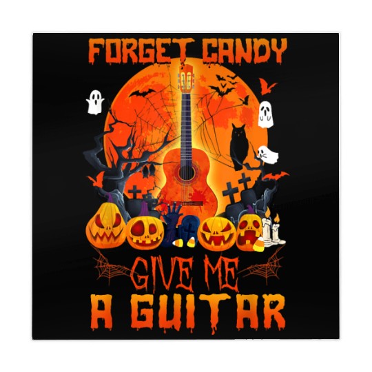 Guitar Halloween Candy Mahjong Mats