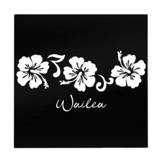 Wailea Maui Hawaii Hibiscus Flower Mahjong Mats