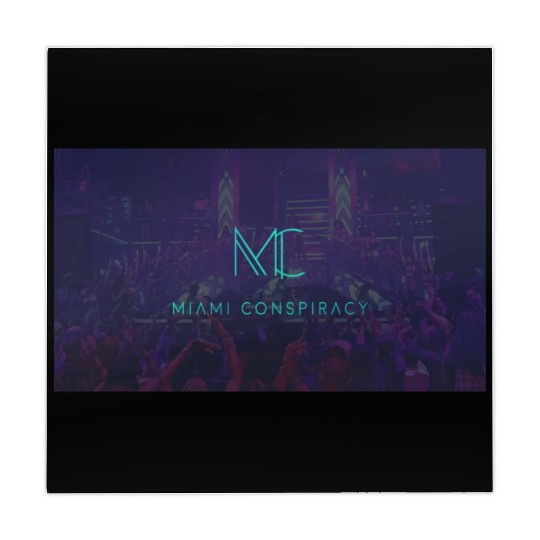 Miami Conspiracy Green Party background Mahjong Mats