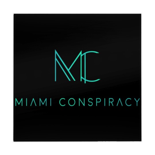Miami Conspiracy Green Logo Mahjong Mats