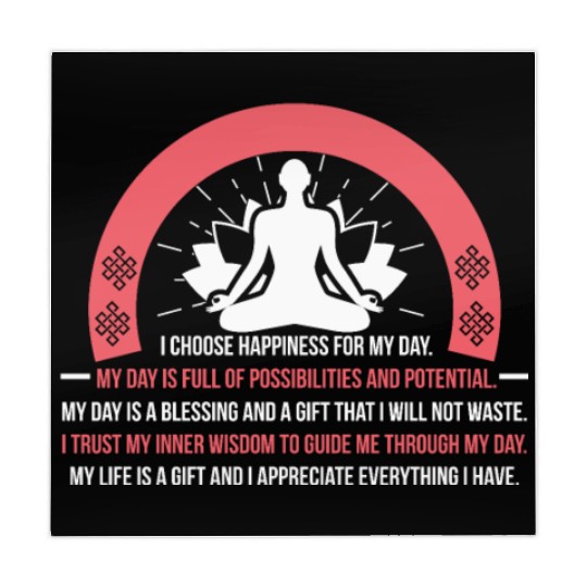 Positive Affirmation Daily Motivation Buddha Mantr Mahjong Mats