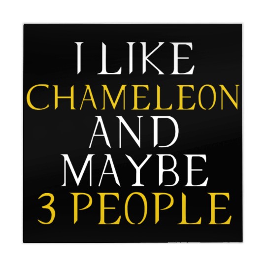 Chameleon lovers - i like Chameleon Mahjong Mats