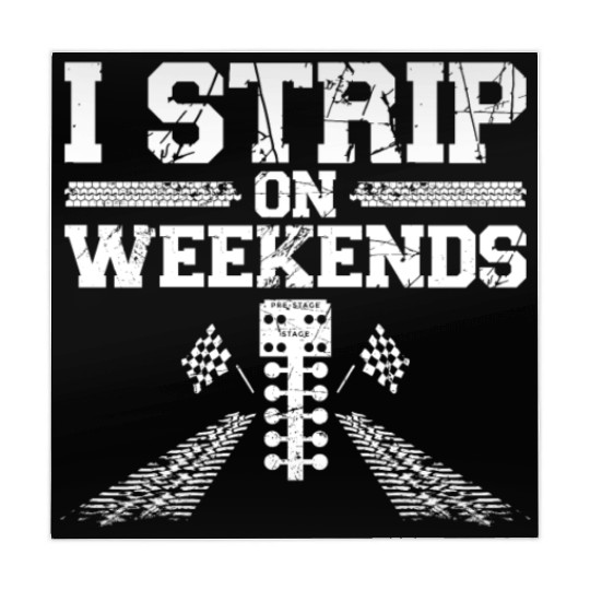 Drag Racing Race Car Pun Vintage I Mahjong Mats