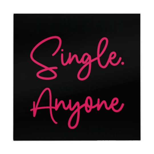 Single Status Independent Relationship Single Mahjong Mats