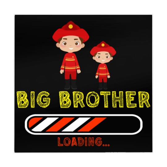 Big brother fire truck fireman 2023 Mahjong Mats