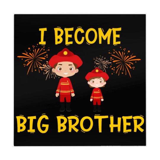 Big brother fire truck fireman 2023 Mahjong Mats